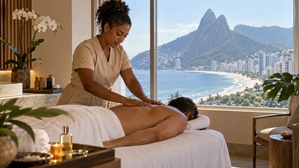Massagem no Leblon: relaxante, esportiva ou drenagem? Entenda o que muda antes de escolher